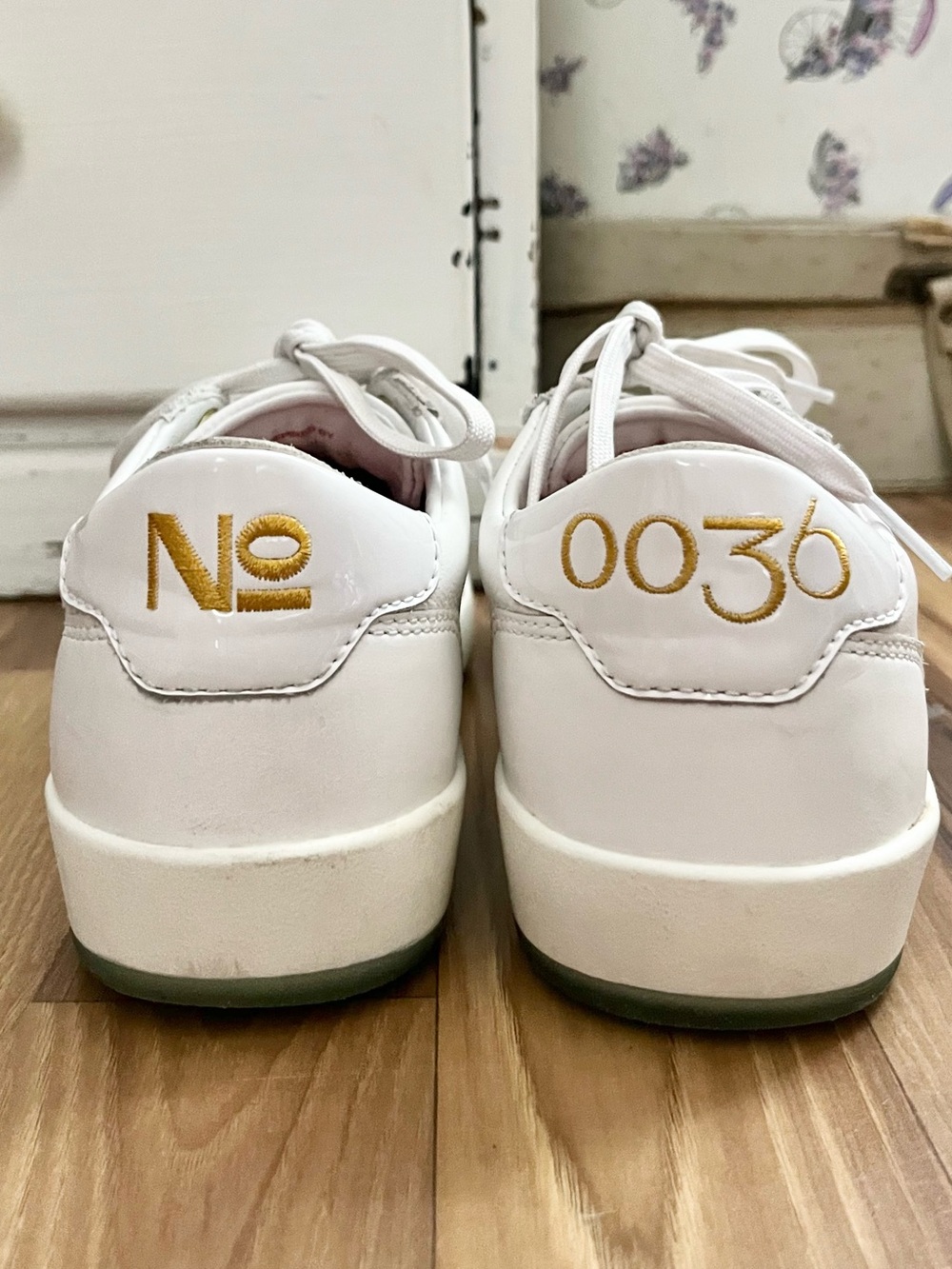 Novella "The Preface" White Lace-Up Sneakers Edition 01 0036 Women's Size 6.5 - Picture 4 of 9